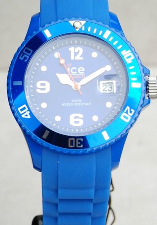 Ice Watch,  Sili Blue Unisex,  Blau,  100,  Si.  Be.  U.  S.  09 Bild