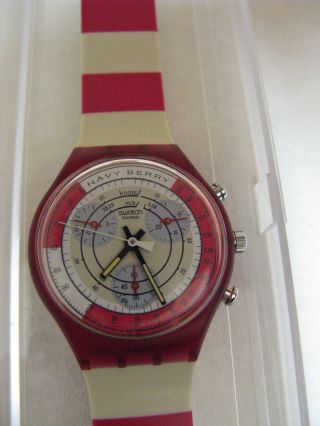 Swatch Armbanduhr Chrono Neuwertig Bild