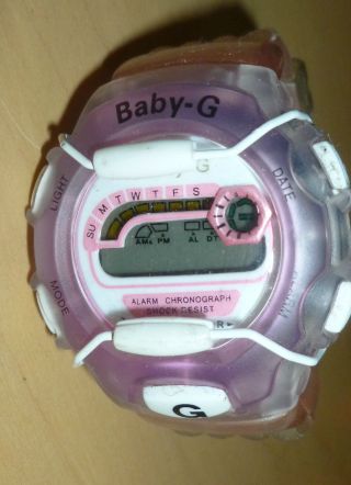 Casio Baby - G Uhr Rosa Wr30m 820 Läuft Bild
