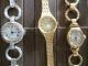 Zentra - - Cosmos - - Bifora - - Incabloc 0925 Silber - - Gold 20 Microns Plated Konvolut Armbanduhren Bild 11