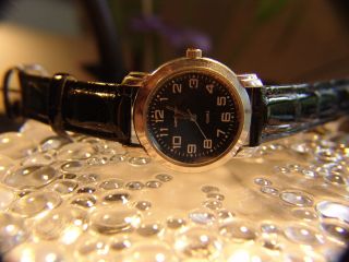 Damen Armbanduhr Weinberger Ø 3,  6 Cm,  Nickel Neue Batterie Top Läuft Genau Bild