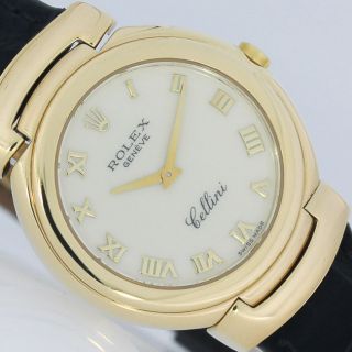 Rolex Cellini Gold Ø 33mm Mit Faltschliesse Uhr Ref.  6622 Bild
