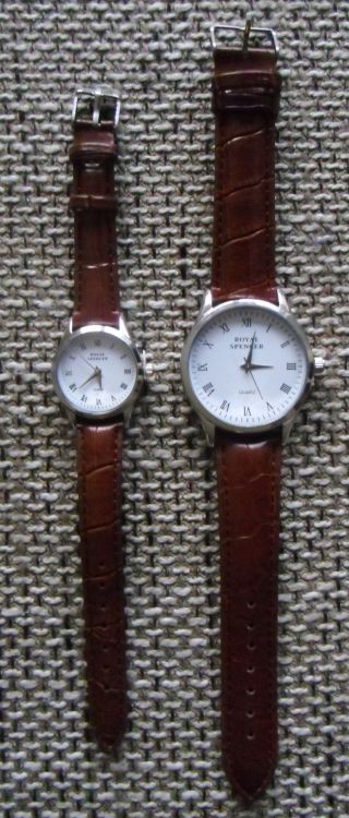 Royal Spencer Partneruhren Armbanduhr Für Sie Und Ihn Mit Ovp Bild