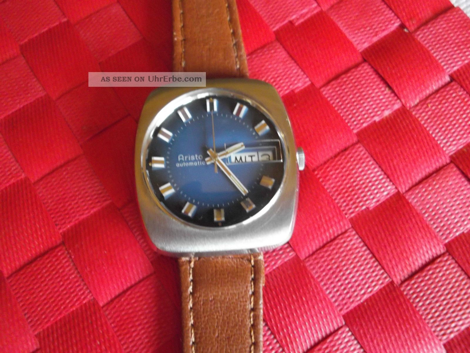 Aristo Automatik Day Date Vintage Armbanduhren Bild