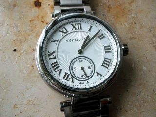Michael Kors 5866 Damen Uhr,  Steine,  Stahlgehäuse/armband,  Neuwertig Bild
