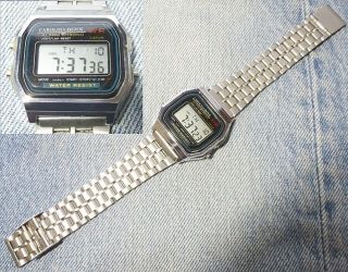 Carolina Boix Casio 159 Armbanduhr Herrenuhr Damen Uhr Lcd Digital Herren Bild
