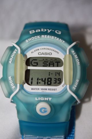 Casio Baby - G Armbanduhr,  Hellblau Bild