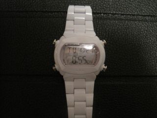 Adidas Unisex Uhr Weiss Herren,  Damen,  Jugentliche Armbanduhr Digital Bild