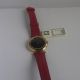 Art Deco♥markenuhr Zentra Uhr♥ Rotes Leder - Armband Armbanduhr Damen Damenuhr Armbanduhren Bild 5