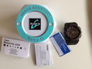 Damen Uhr Casio Baby - G Ba - 111 - 1aer Black Magenta Pink Schwarz Armbanduhr Bild