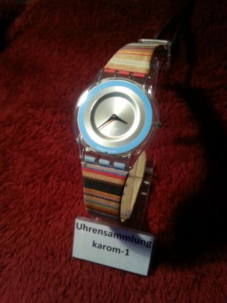 Swatch Extrem Flach 3mm Sehr Gepflegt Selten Getragen Uhrensammlung Top Bild
