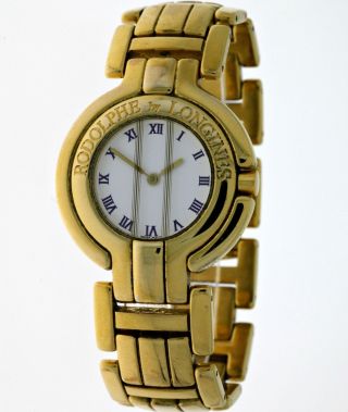 Longines Designed By Rodolphe Damen Classic Dresswatch Quartz Gold Box&papiere Bild