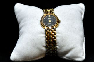 Meister Anker Quartz Damenuhr Gold Vintage Uhr Läuft Bild