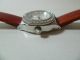 Dkny Damenuhr (ny4397) Rot Perlmutt Lederarmband Edelstahl Rund Kristalle Uhr Armbanduhren Bild 2