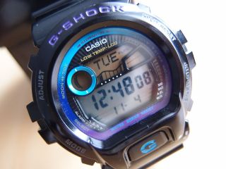 Casio G - Shock G - Lide Glx6900 - 3194 Schwarz/blau Sport Uhr Wie Mit Ovp Bild