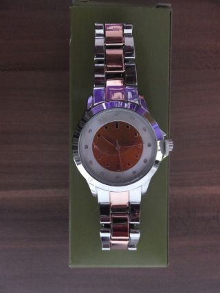 Damenuhr Armbanduhr Uhr Rose - Gold Yves Rocher Weihnachts - Geschenk Bild