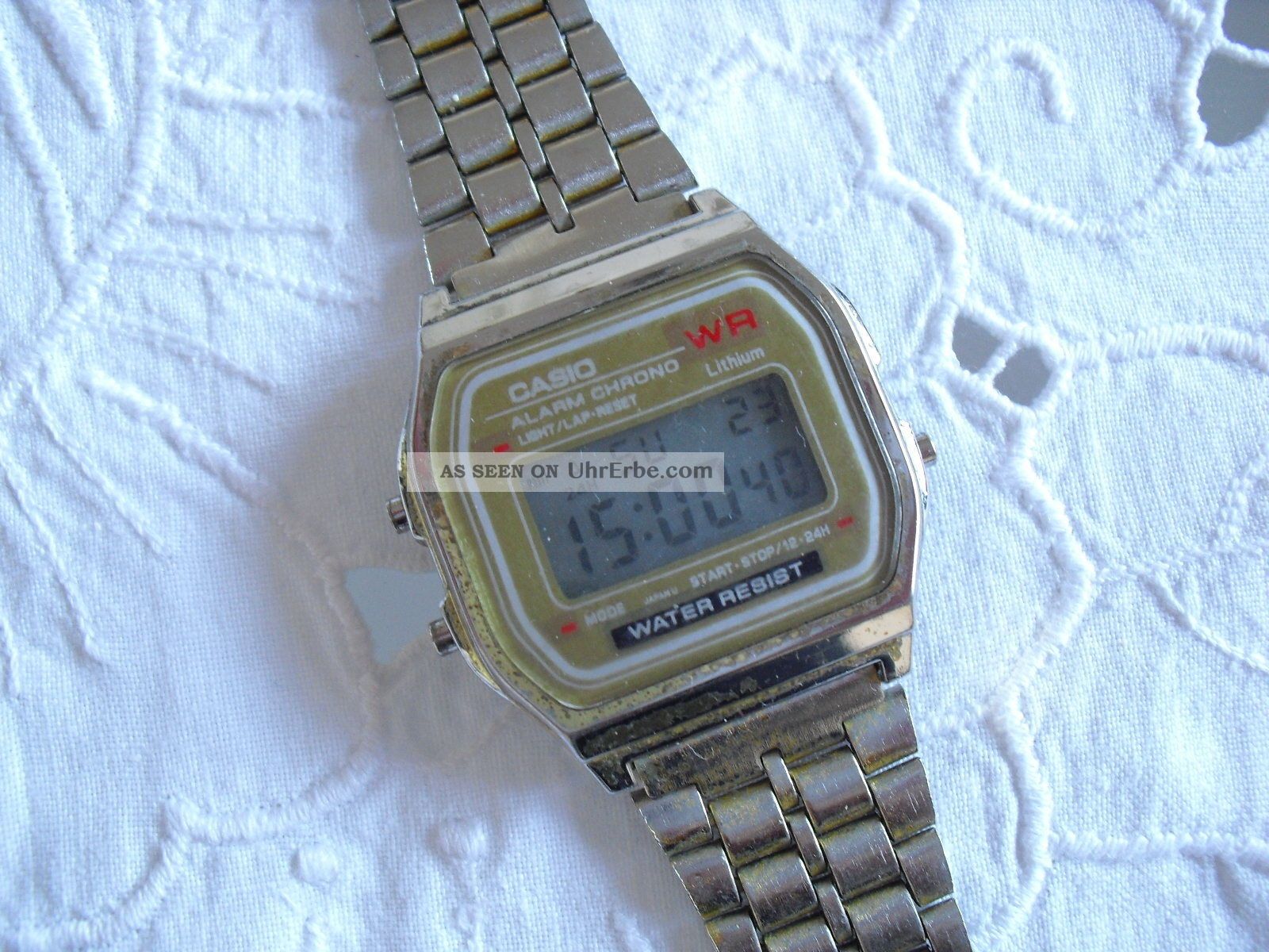 Casio Armbanduhr Damen Herren Gold Retro Vintage Hipster Top Style Armbanduhren Bild