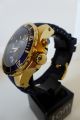 Kyboe Kg 002 - 48 Gold Series Blau Quarz Led Leuchte 10atm Uvp239 Armbanduhren Bild 1