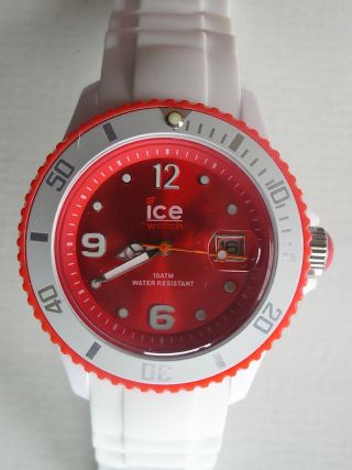 Ice Watch Armbanduhr Caseback Stainless Steel 5atm (35) Getragen Bild