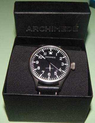 Archimede - Pilot 42 Automatic - Armbanduhr - Herrenuhr - Wie - Sammler Bild
