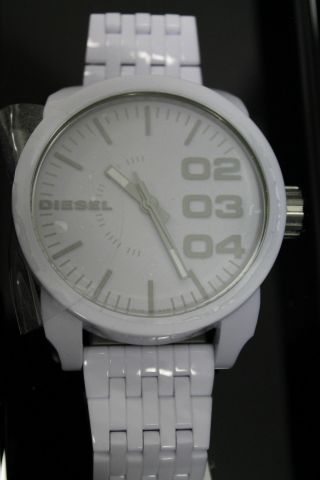 Diesel Franchise Herren Armbanduhr Kunststoff 5 Bar Dz1461 - Weiß Bild
