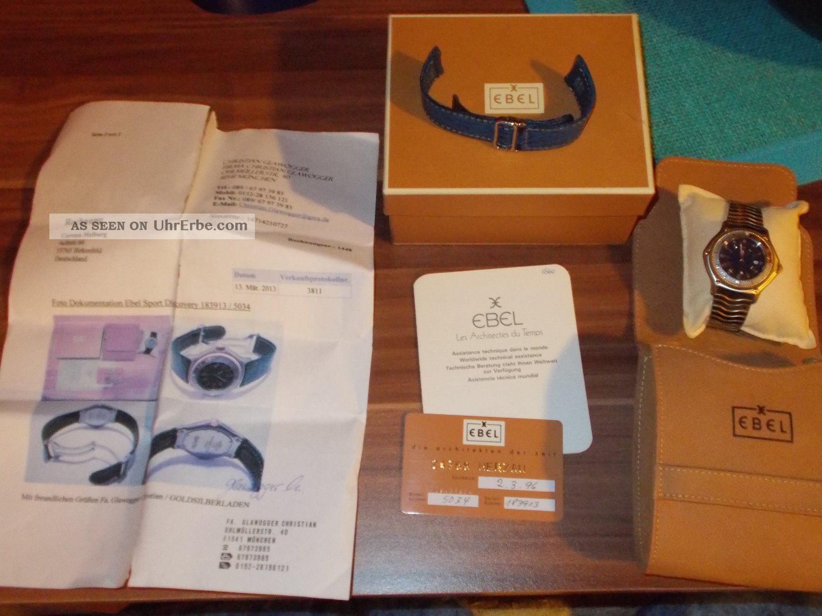 Ebel Discovery Divers Armbanduhren Bild