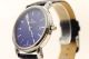 Schweizer Uhr,  Mathey - Tissot City,  Blau,  Lederarmband,  Swiss - Made Armbanduhren Bild 2