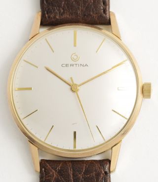 Certina Klassische,  Elegante Armbanduhr.  Top Swiss Made Vintage Dress Watch. Bild