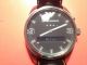Emporio Armani Herren - Armbanduhr Global Time Weltzeit World Timer Leder,  Ar 0511 Armbanduhren Bild 1