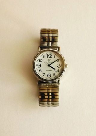 Classique Herrenuhr Mit Zugband Silber Armbanduhr Scl505 Bild