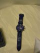 Herrenarmbanduhr Quarz Alfaromeo Blau Mit Lederarmband Armbanduhren Bild 3