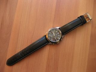 Herren Uhr Mit Leder Armband - Uhr Herren Armbanduhr Schwarz Analog Bild