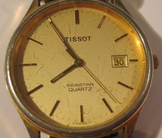 Tissot Seastar Armbanduhr Für Bastler Bild