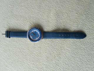 Herrenuhr United Colors Of Benetton Blau Uhr Armbanduhr Bild