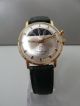Baliwa Min Stop 50er 60s Handaufzug Alte Armbanduhr Old Mens Wrist Watch Antique Armbanduhren Bild 11