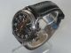 German Military Fliegerchronograph Eta / Valjoux 7750 Edelstah Armbanduhren Bild 6