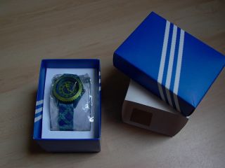 Adidas Uhr Kinderuhr Blau Ovp Bild