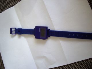 Seltene Nixon Uhr Trigital In Lila Blau,  Digitaluhr,  Top Bild