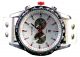 Animoo Xxl Herrenuhr Leder Nieten Armbanduhr Mit Datum Xxl Weiß Armbanduhren Bild 1