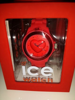 Ice Watch Love Uhr Armbanduhr Red Smal Bild