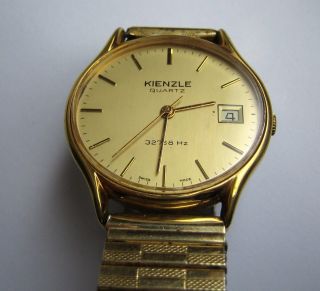 Vintage Watch Kienzle Quartz Swiss Madefrühe Kienzle Quarzuhr Bild