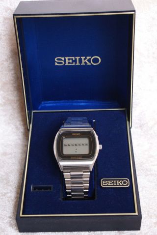 Seiko 0139 - 5029 Lcd - Digitaluhr - Wohl 70er Jahre - Unbenutzt - Bda,  Karton Bild