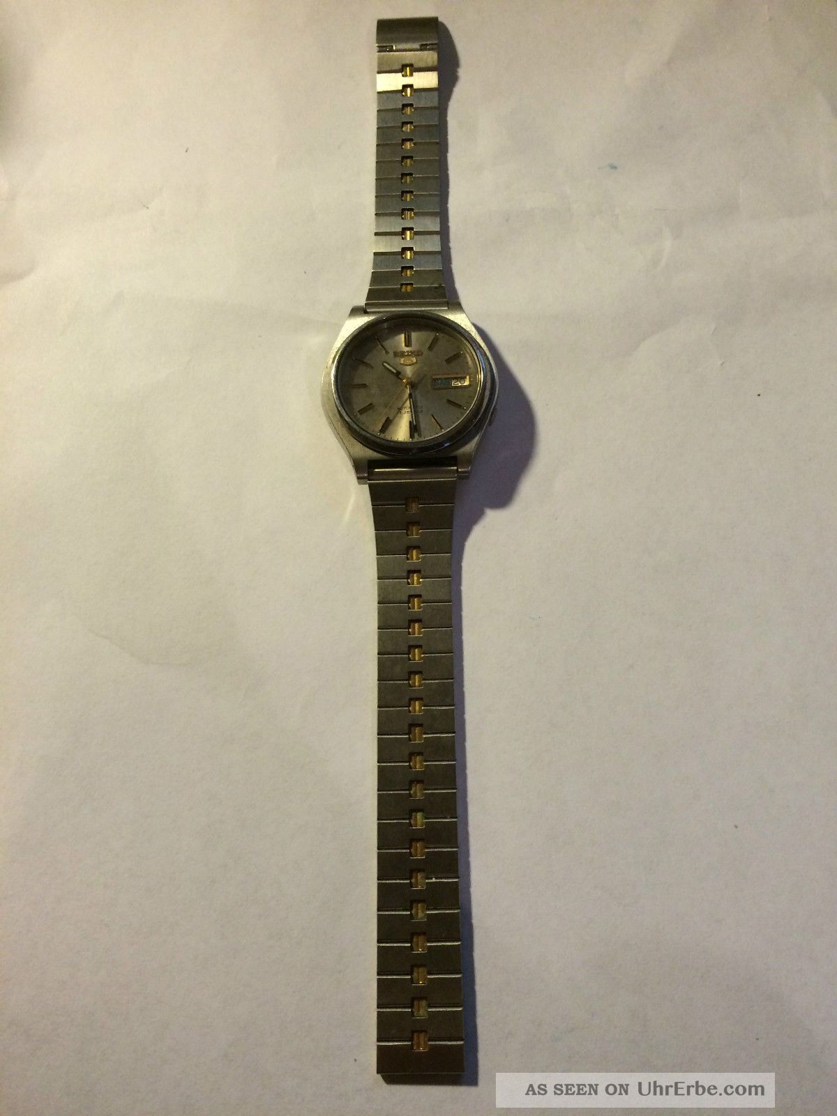 Seiko 5,  Uralte Seiko 5 Armbanduhr Aus Omas Schuppen Armbanduhren Bild