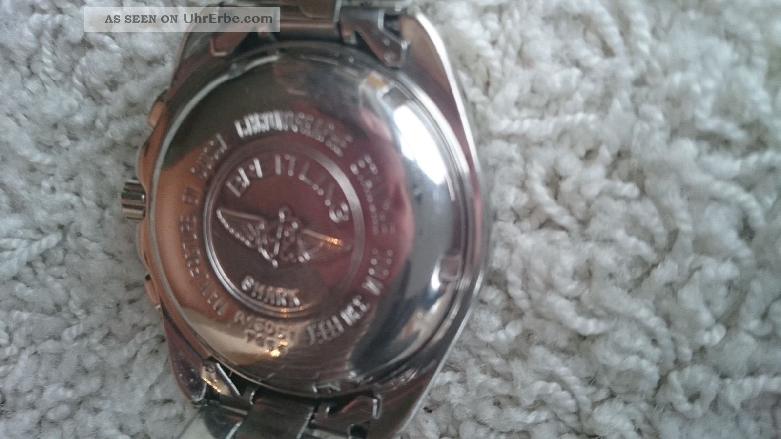Verre De Montre Breitling Chrono Shark Auto D'origine, Pièce Détachée 13051