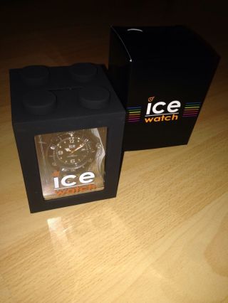 Ice Watch Sili Schwarz Unisex Und Unbenutzt Bild