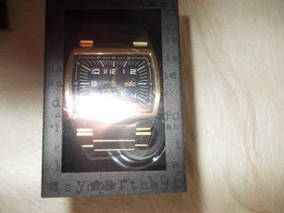 Esprit Edc Uhr Metallic Gold Mit Box Weihnachten Armbanduhr Unisex Bild