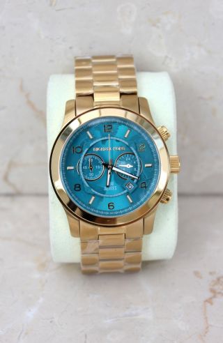 Michael Kors Mk8315 Damenuhr Armbanduhr Hunger Stop Limited Edition Farbe Gold Bild