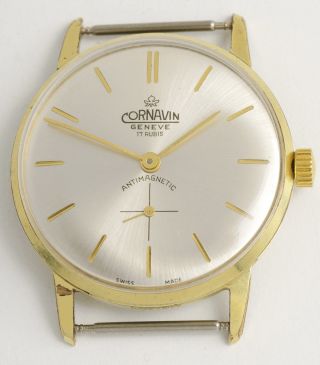Cornavin Geneve Klassische,  Elegante Armbanduhr.  Swiss Made Vintage Dress Watch. Bild