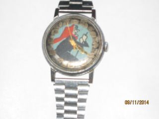 Russiscvhe Armbanduhr Hexe Handaufzug Edelstahlband Bild