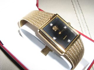 Herrenuhr Armbanduhr Paolo Gucci Goldfarben Bild